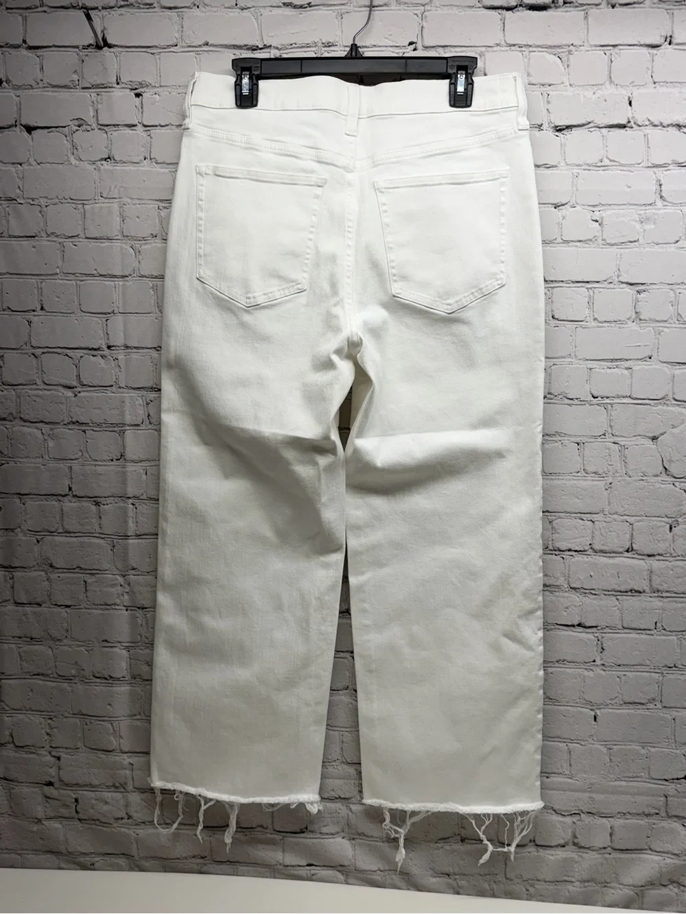 J. Crew 96 slimWhite Wide-Leg Jeans size 30